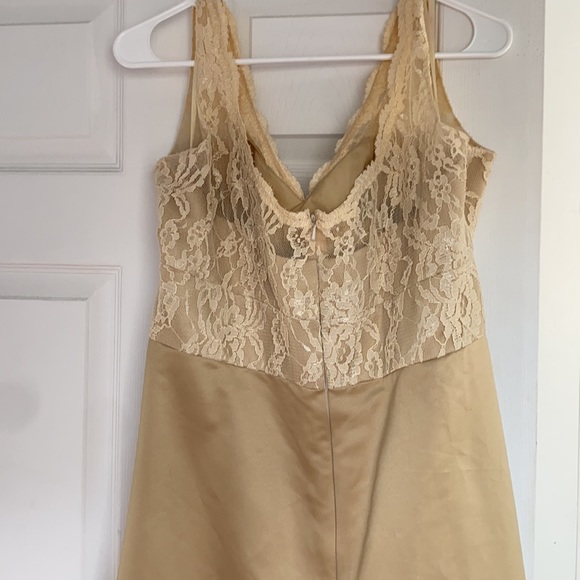 Formal Gold Dress - Picture 3 of 7